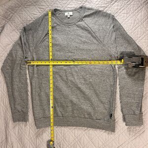 AG Adriano Goldschmied Men's Seminole Heather Gray Sweatshirt M NWOT